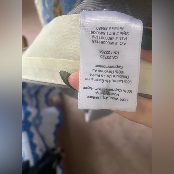 Aritzia Babaton Floyd Pant, Colour: Ashen, Size 8, NWOT - Picture 3 of 4